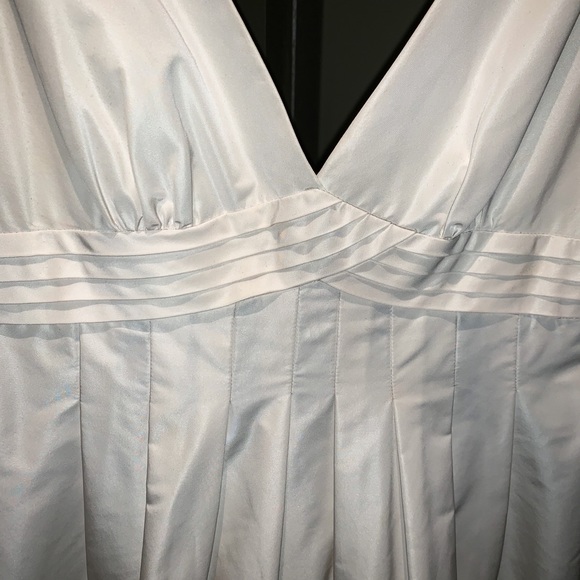 BCBGMaxAzria Cream Ruffle Mini Dress - Picture 4 of 7